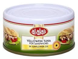 Alalali Yellowfin For Sandwiches Tuna In Sunflower Oil