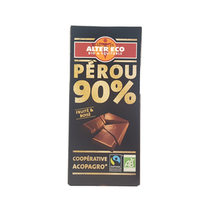 Alter Eco Organic Chocolate Perou 90%