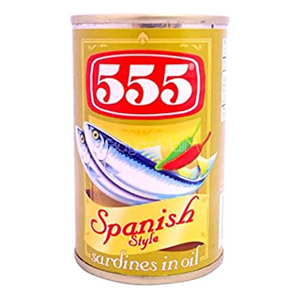 555 Sardines In Oil Spanish Style