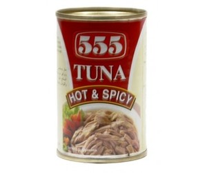 555 Tuna Flakes Hot & Spicy