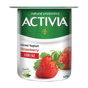 Activia Stirred Strawberry Low Fat Yoghurt