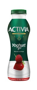 Activia YoghurtGo Drinkable Yoghurt Snack Wild Strawberry