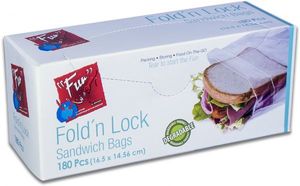 Fun Fold&Lock Bag 16.5 X14.56 Cm