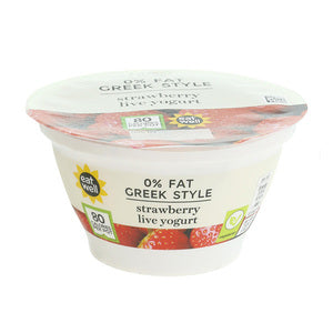 0% Fat Greek Style Strawberry Yogurt
