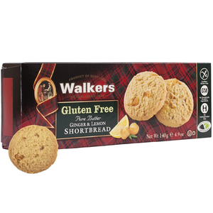 Walkers Gluten Free Ginger & Lemon Shortbread