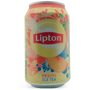 Lipton Ice Tea Can Peach