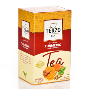 Terzo Turmeric With Tulsi & Ginger Tea