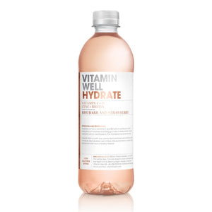 Vitamin Well Hydrate Rhubarb & Strawberry Flavor