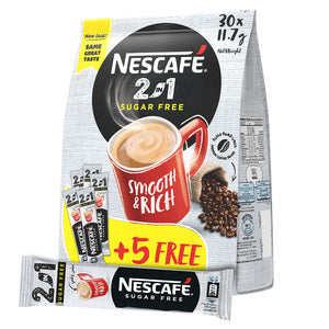 Nescafe 2 In1 5 Stick Free