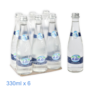 Al Ain Sparkling Water Glass Bottle