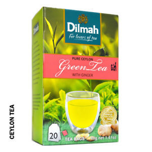 Dilmah Green Tea Ginger