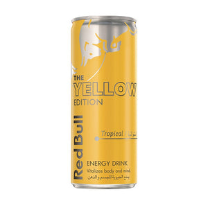 Red Bull Energy Drink Tropical Yellow Edition