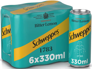 Schweppes Bitter Lemon Can