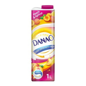 Danao Juice Drink with Milk Peach & Apricot