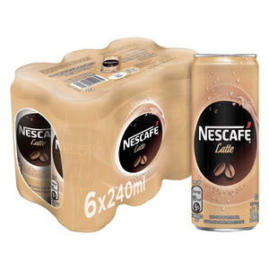 Nescafe Ready To Drink Latte Chilled Coffee Can