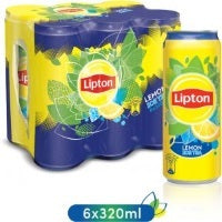 Lipton Ice Tea Can Lemon