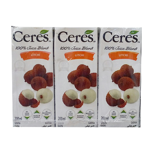 Ceres Litchi Juice Packs