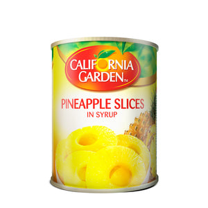 California Garden Pineapple Slices In Light Syrup