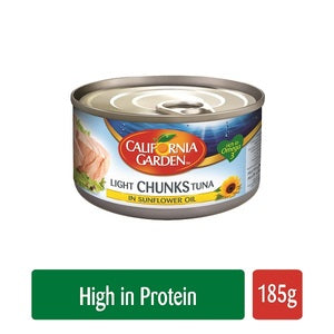 California Garden Light Tuna Chunk In Sunflower Oil