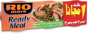 3 Ready Meal Peas &Tuna160g2+1 F