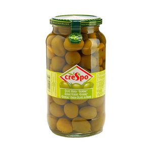 Crespo Whole Green Olives Jar