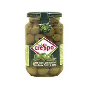 Crespo Slice Green Olives Jar