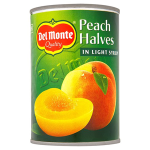 Del Monte Peach Halves In Syrup