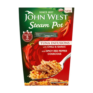 John West Steam Pot Chilli and Garlic Tuna