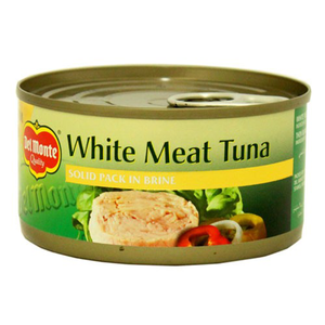 Del Monte White Meat Tuna Solid Pack In Brine