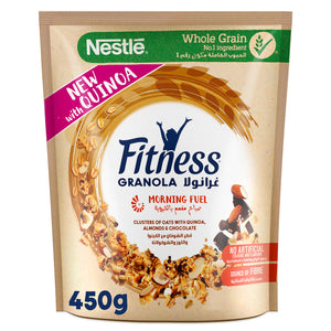 Nestle Fitness Granola with Quinoa Almonds & Chocolate