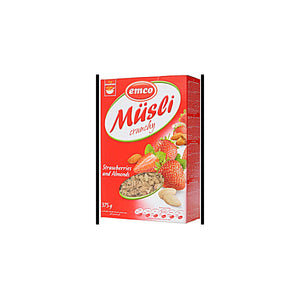 Emco Crunchy Muesli With Strawberries And Almonds