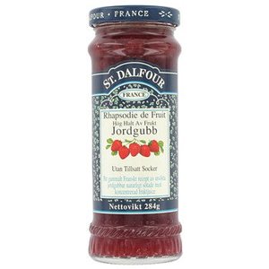 St. Dalfour Strawberry Jam Glass Jar