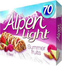 Alpen Light Summer Fruit Cereal Bar