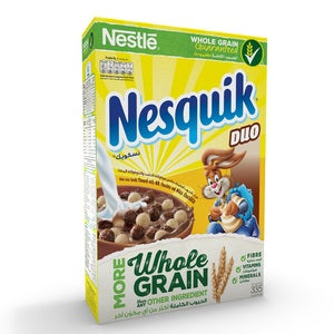 Nestle Nesquik Duo Breakfast Cereal