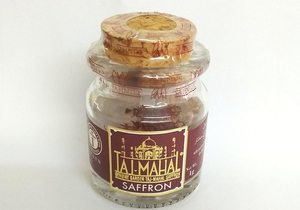 Taj Mahal Saffron Jar