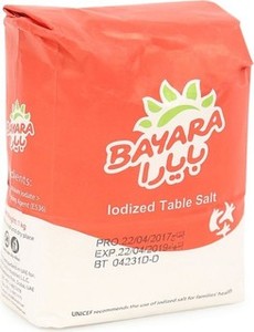 Bayara Iodized Table Salt