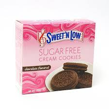 Sweet'n Low Cream Cookie   Chocolate