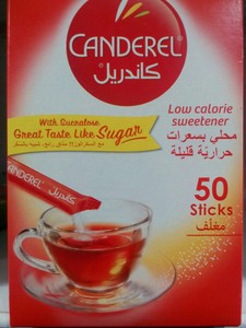 Canderel low calorie sweetener 50sticks