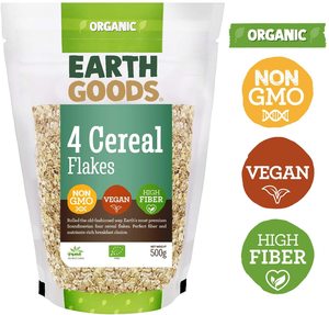 Earth Goods Organic 4 Cereal Flakes