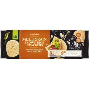 Hunters Brown Rice Crackers Gourmet Multigrain