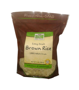 Now Foods Rice Brown Long Grain Natural