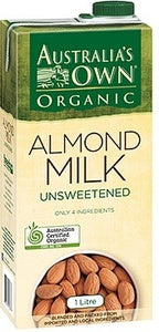 Australia's Own Almond Milk Unsweetened Organic