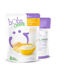 Organic Bubs Baby Cereal Banana And Rice