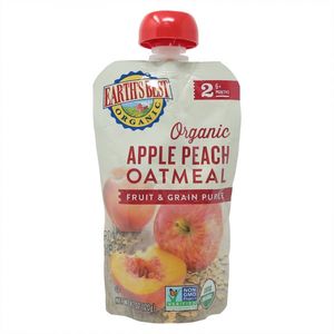 Earth's Best Organic Puree Apple Peach Oatmeal