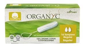 Organyc Fem Naps 100% Organic Cot Temp Regular