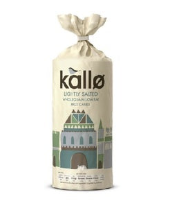 Kallo Organic Lightly Salted Rice Cakes