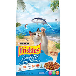 Purina Friskies Seafood Sensations Cat Dry Food