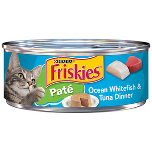 Purina Friskies Wet Can Pate Ocean White Fish Cat Food