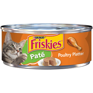 Purina Friskies Wet Can Pate Poultry Platter Cat Food