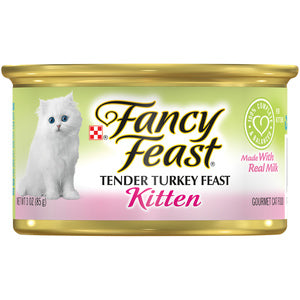 Purina Fancy Feast Kitten Turkey Wet Cat Food